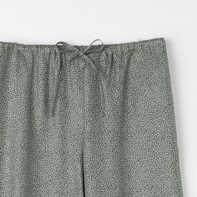 シルクプリント　シャンブルパンツ