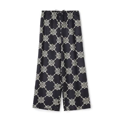 シルクプリント　シャンブルパンツ