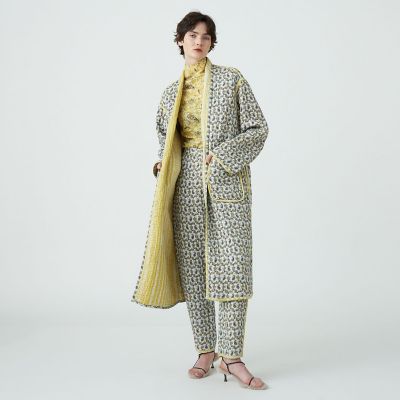 コットンハンドキルト　バナナパンツ