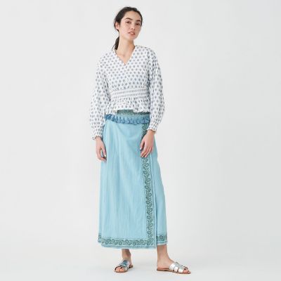 タイムセール：8月15日（木）午前9時30分迄】コットンエンブロイ  