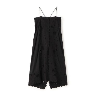 ＜maison TOMORROWLAND＞バンダナエンブロイダリー　キャミソールワンピース