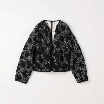 レーヨンサテンキルト リバーシブルジャケット | maison TOMORROWLAND