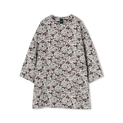 ＜maison TOMORROWLAND＞ポリステルレーヨンジャカード　ノーカラーコート