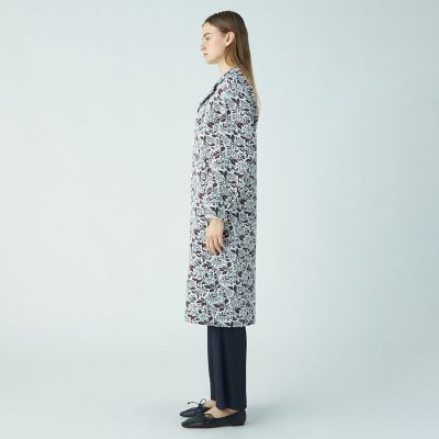 【タグ付き】BONTON❤︎ラメジャガードコート ポリエステルレーヨンジャカード チェスターコート | maison