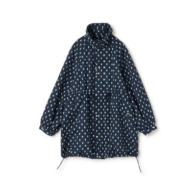 maison TOMORROWLAND/メゾン トゥモローランド ポリエステルプリント モッズコート