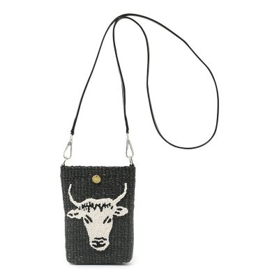 ＜maison TOMORROWLAND＞カウエンブロイダリー　ミニアバカポシェット