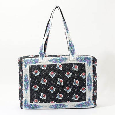 SOULEIAO プリントキルト ラージショルダーバッグ | maison