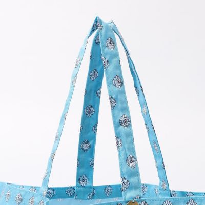 SOULEIADO コットンオックス ポケッタブルトートバッグ