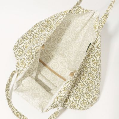 SOULEIADO コットンオックス ポケッタブルトートバッグ