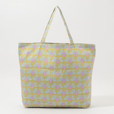 SOULEIADO コットンオックス ポケッタブルトートバッグ