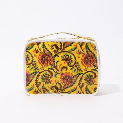 [maison TOMORROWLAND/メゾン トゥモローランド] コーティングオックス トラベルポーチ（M） 24イエローケイ【三越伊勢丹/公式】