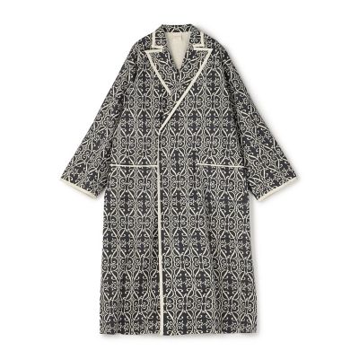 シャンブルプリント ガウンコート | maison TOMORROWLAND/メゾン