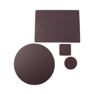ルカ　レクタングル　プレイスマット　３０×４０　プラム（５０２８０２２３）