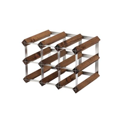 9ボトル ワインラック ダークオーク（50133017