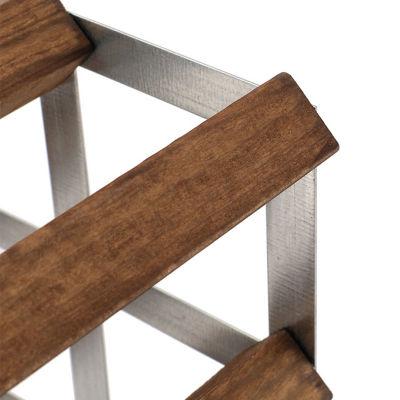 9ボトル ワインラック ダークオーク（50133017