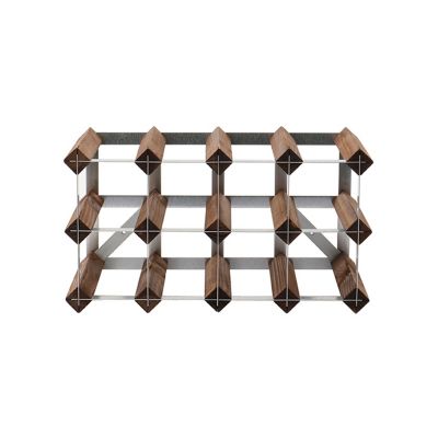 １２ボトル　ワインラック　ダークオーク（５０１３３０３１）