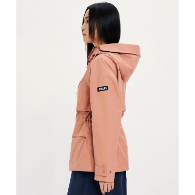 AIGLE GORE-TEXピンク ダブルブレスト レインコート AIGLE GORE-TEXピンク ダブルブレスト レインコート AIGLE GORE-TEX