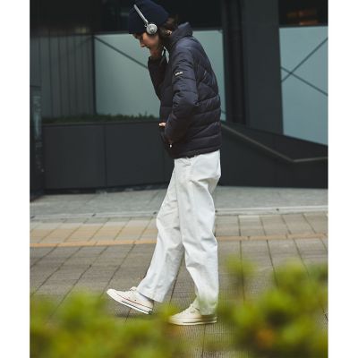 撥水 ショート丈 スタンドジップ プレミアムグースダウン