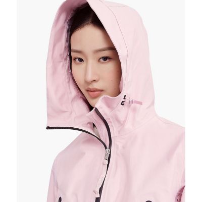 透湿防水　防風　フィッシュテールフーデッドジャケット　ＲＰ　／　ミドル丈フーデッドブルゾン