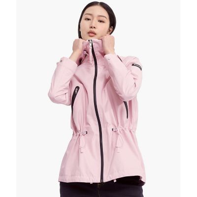 透湿防水　防風　フィッシュテールフーデッドジャケット　ＲＰ　／　ミドル丈フーデッドブルゾン