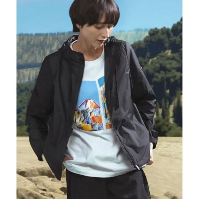 ＜AIGLE＞撥水　ワンポイント刺繍ロゴ　コンパクトジャケット