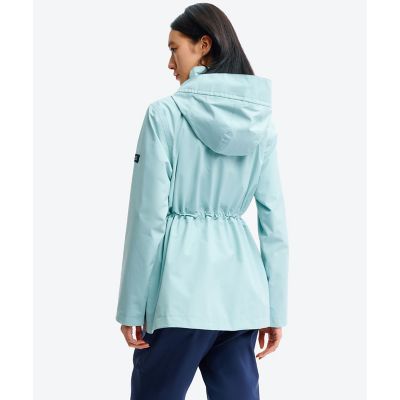 【SALE】AIGLE/エーグル GORE-TEX 防風 防水 透湿 2レイヤージャケット RP フード脱着可 ライトブルー コート・ジャケット【三越伊勢丹/公式】