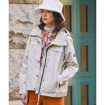 【SALE】AIGLE/エーグル GORE-TEX ゴアテックス 防水 防風 透湿 2レイヤージャケット RP ライトグレー コート・ジャケット【三越伊勢丹/公式】