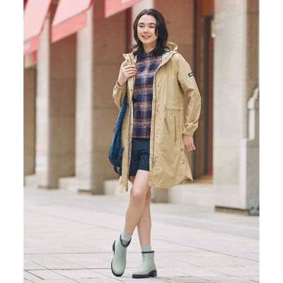 透湿 防水 防風 2．5レイヤー フーデッドロングコート RP | AIGLE