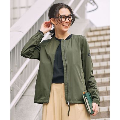 UVカット 撥水 ストレッチノーカラージャケット RP | AIGLE
