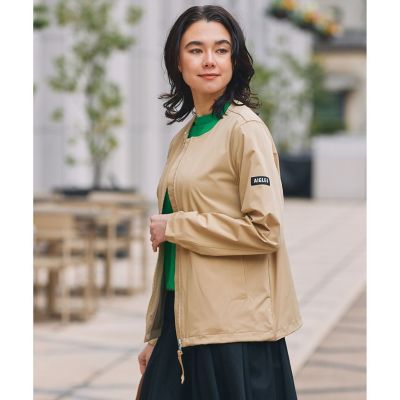 UVカット 撥水 ストレッチノーカラージャケット RP | AIGLE