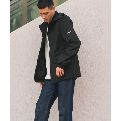 防水　防風　透湿　ＧＯＲＥ－ＴＥＸ　ゴアテックス　ジップアップフーデッドジャケット　／マウンテンパーカー　フード取り外し可