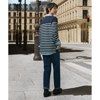 マリンストライプ　ロングスリーブボーダーＴシャツ　ＲＰ　長袖Ｔシャツ