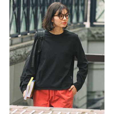 吸水速乾　ＵＶカット　ロングスリーブクルーネックＴシャツ　ＲＰ　長袖Ｔシャツ
