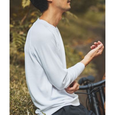 吸水速乾　ワッフルラグランＴシャツ　ＲＰ