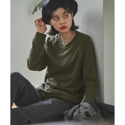吸水速乾　ワッフルラグランＴシャツ　ＲＰ