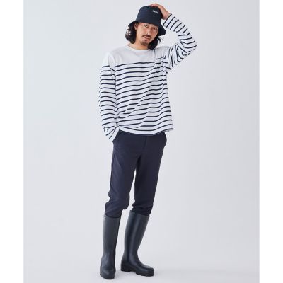 【エーグル】エーグル AIGLE ヤーンダイ ボーダーTシャツ エーグル AIGLE ヤーンダイロングスリーブボーダーTシャツ RP