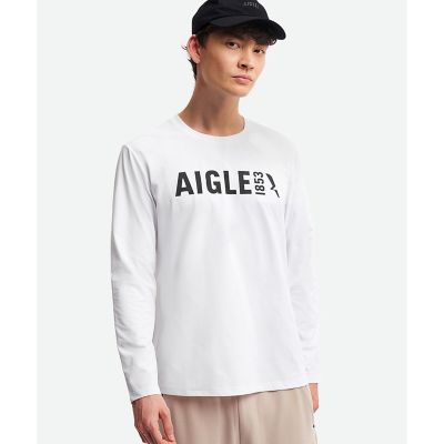 ＜AIGLE＞ＵＶカット　ロングスリーブロゴＴシャツ　ＲＰ