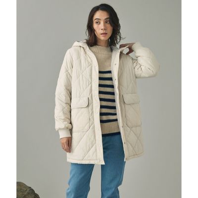 ウールブレンド ボーダーニットモックネックセーター | AIGLE/エーグル