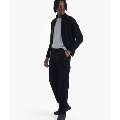 ウール スタンドジップアップニットセーター ／ ドライバーズニット