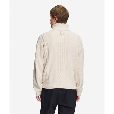 ケーブルニット オーバーサイズハーフジップセーター | AIGLE/エーグル