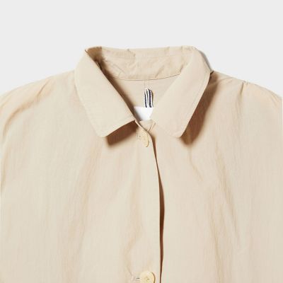 撥水　ワッシャータッチ　コート