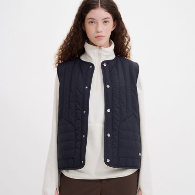 ＜AIGLE＞撥水　リバーシブルパデッドジャケット