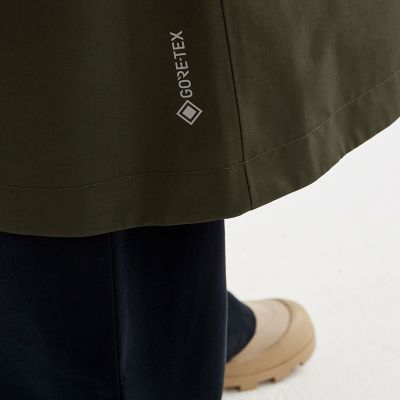 ゴアテックス　ロングレインコート