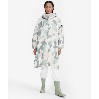 ＜AIGLE＞防水　パッカブルポンチョ