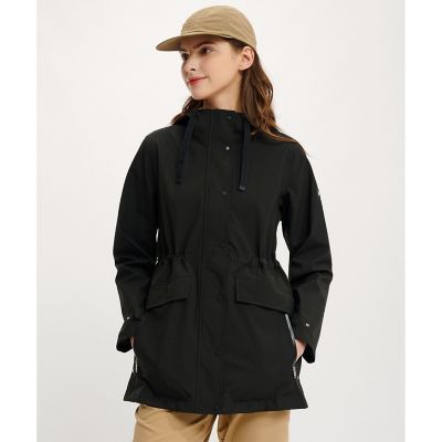 ＜AIGLE＞ＧＯＲＥ－ＴＥＸ　ゴアテックス　防風　防水　透湿　３レイヤーフーデッドジャケット