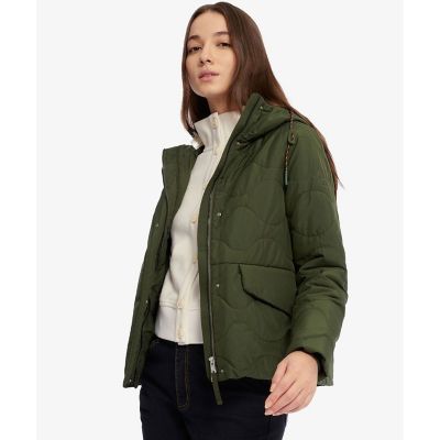 撥水　ＤＵＰＯＮＴ　ＳＯＲＯＮＡ　中綿　インサレーション　キルティングフーデッドジャケット