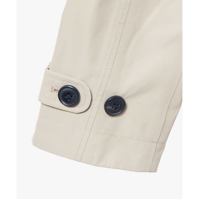 ＧＯＲＥ－ＴＥＸ　ゴアテックス　防水　防風　透湿　フーデッド　ショートトレンチコート　フード取り外し可