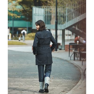 ＧＯＲＥ－ＴＥＸ　防水　透湿　防風　ゴアテックス　フーデッドロングトレンチコート