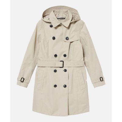 ＧＯＲＥ－ＴＥＸ　防水　透湿　防風　ゴアテックス　フーデッドロングトレンチコート
