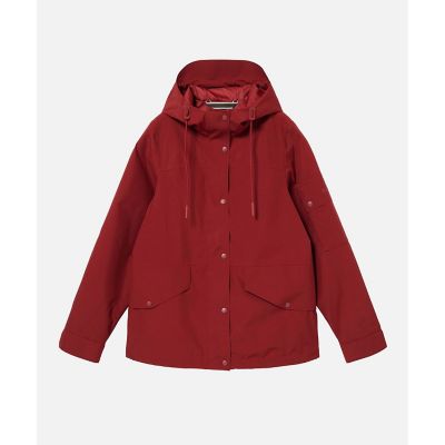 ＜AIGLE＞透湿防水　パッカブルショートジャケット　ダブルジップアップフーディー